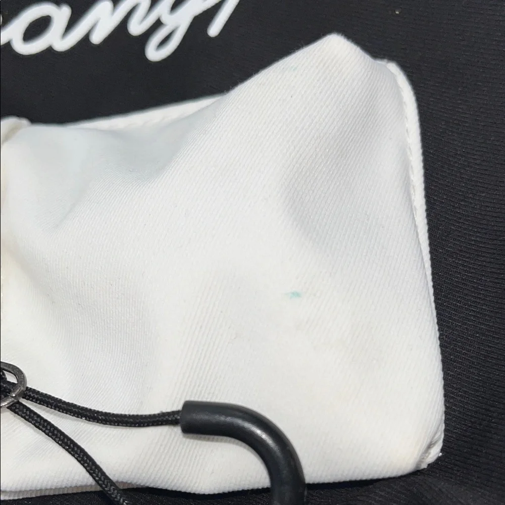 Qiwangfei Black & White Crossbody Sling Bag / Mini backpack